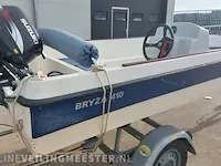Vis/console boot bryza 410 met suzuki 15 pk buitenboordmotor en riba boottrailer bryza , 410 - afbeelding 6 van  41