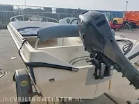 Vis/console boot bryza 410 met suzuki 15 pk buitenboordmotor en riba boottrailer bryza , 410 - afbeelding 8 van  41