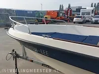 Vis/console boot bryza 410 met suzuki 15 pk buitenboordmotor en riba boottrailer bryza , 410 - afbeelding 10 van  41