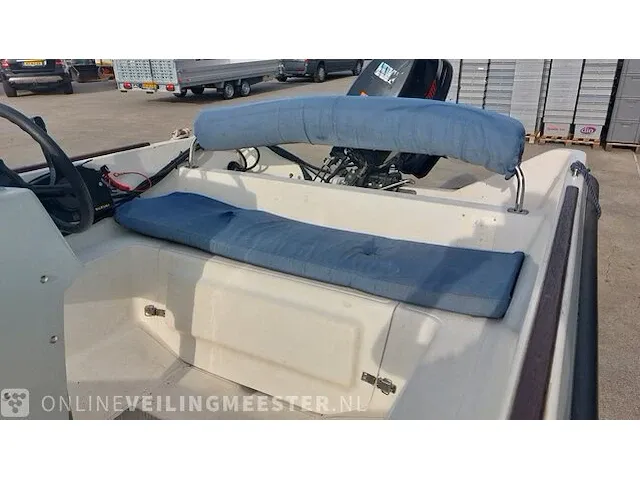 Vis/console boot bryza 410 met suzuki 15 pk buitenboordmotor en riba boottrailer bryza , 410 - afbeelding 15 van  41