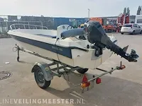 Vis/console boot bryza 410 met suzuki 15 pk buitenboordmotor en riba boottrailer bryza , 410 - afbeelding 37 van  41