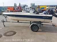 Vis/console boot bryza 410 met suzuki 15 pk buitenboordmotor en riba boottrailer bryza , 410 - afbeelding 38 van  41