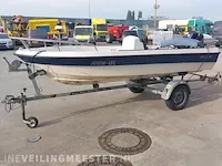 Vis/console boot bryza 410 met suzuki 15 pk buitenboordmotor en riba boottrailer bryza , 410 - afbeelding 39 van  41