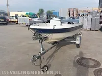 Vis/console boot bryza 410 met suzuki 15 pk buitenboordmotor en riba boottrailer bryza , 410 - afbeelding 40 van  41