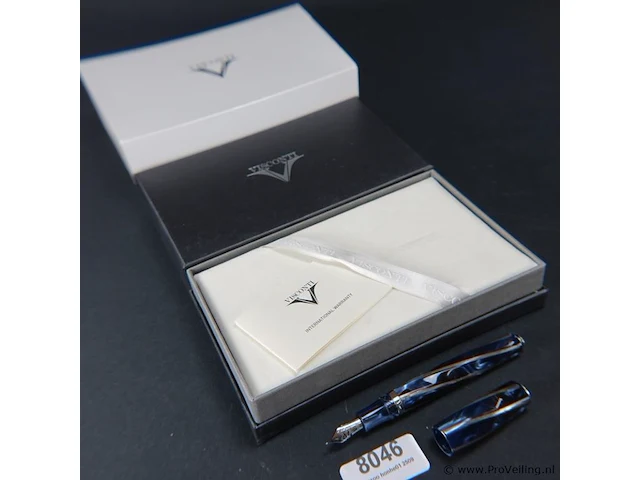 Visconti divina elegance imperial blue vulpen mt 3.2 m - afbeelding 1 van  4