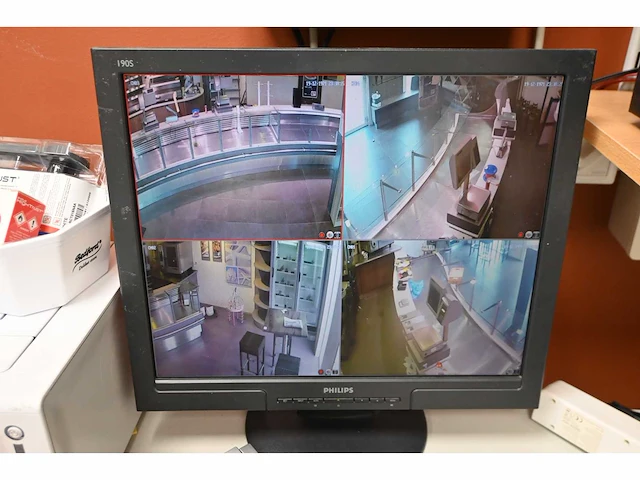 Viscoo / ge 4-delige beveiligingscamera systeem set met recorder - afbeelding 1 van  6