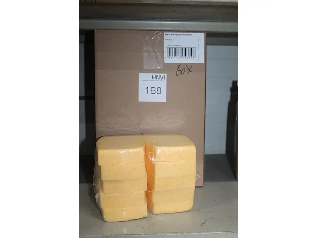 Viscose sponzen medium. 60 stuks. - afbeelding 2 van  2