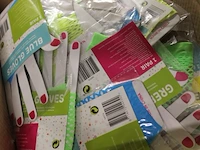 Visnet handschoentjes 35 stuks - afbeelding 1 van  3