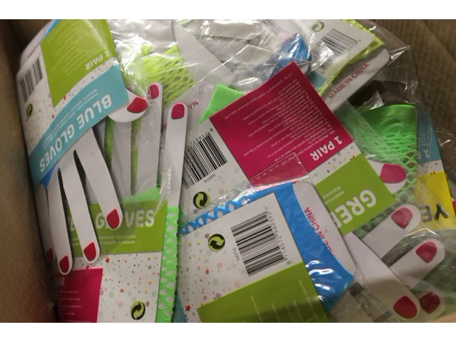 Visnet handschoentjes 35 stuks - afbeelding 2 van  3