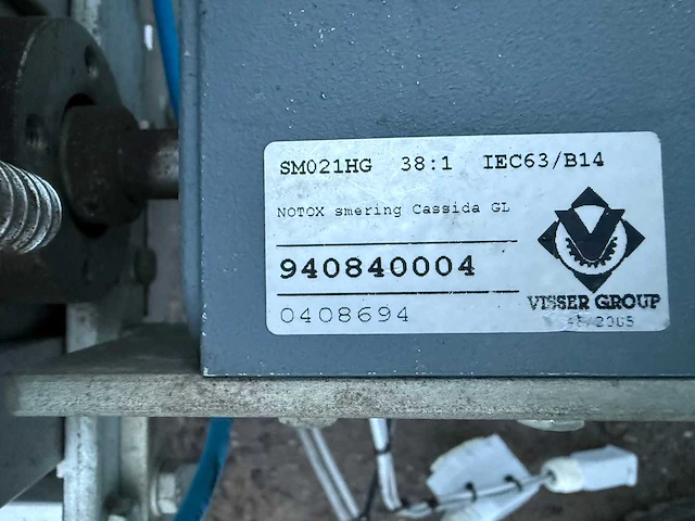 Visser sm021hg zaaimachine - afbeelding 9 van  17