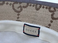 Vissershoedje, maat m (57 cm) gucci, jumbo gg canvas bucket hat - afbeelding 7 van  7
