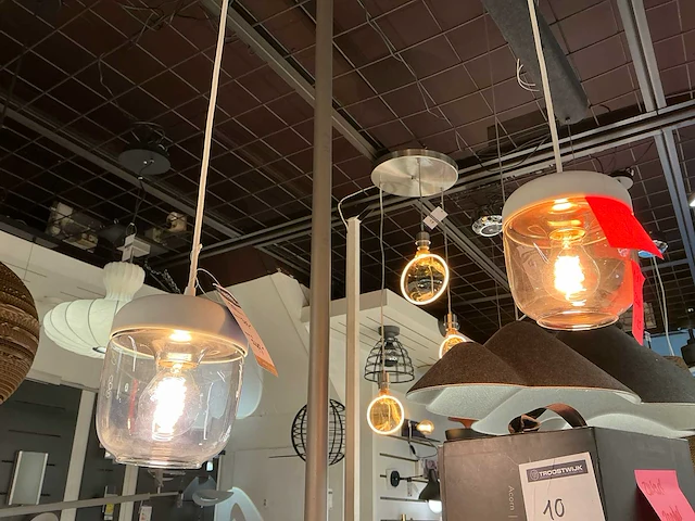 Vita acorn polished copper hanglamp (5x) - afbeelding 1 van  4