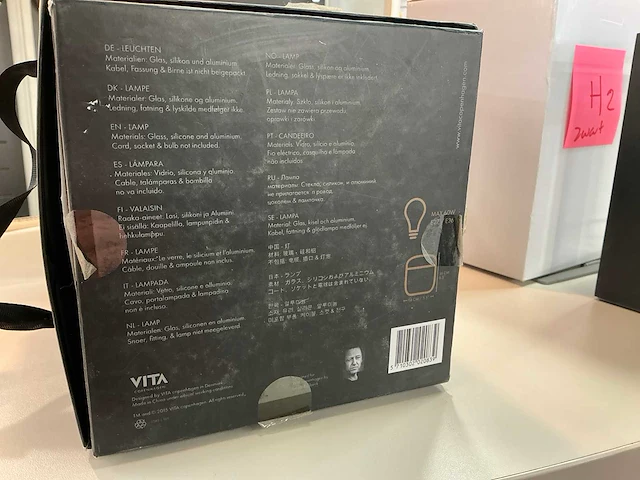 Vita acorn polished copper hanglamp (5x) - afbeelding 4 van  4