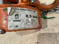 Vital kettingtakel 0,5 ton - afbeelding 5 van  5