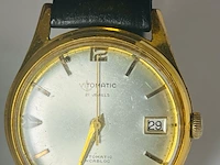 Vitomatic herenhorloge met 20micron goudkeurmerk - afbeelding 6 van  8