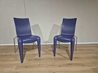 Vitra - louis 20 philippe stark - eetkamerstoelen (2x) - afbeelding 1 van  8
