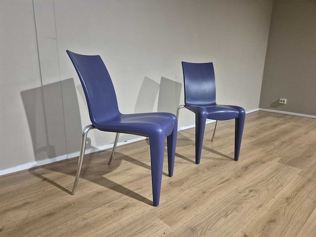 Vitra - louis 20 philippe stark - eetkamerstoelen (2x) - afbeelding 2 van  8