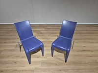 Vitra - louis 20 philippe stark - eetkamerstoelen (2x) - afbeelding 4 van  8
