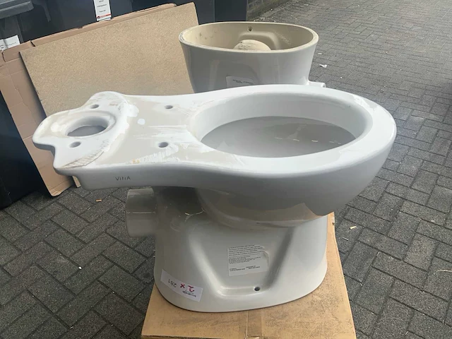 Vitra 6623l003 toiletpot (2x) - afbeelding 6 van  7