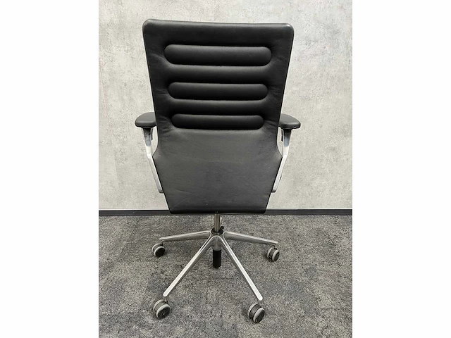 Vitra ac 5 work - design bureaustoel - leder - afbeelding 3 van  14