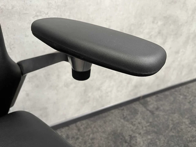 Vitra ac 5 work - design bureaustoel - leder - afbeelding 10 van  14