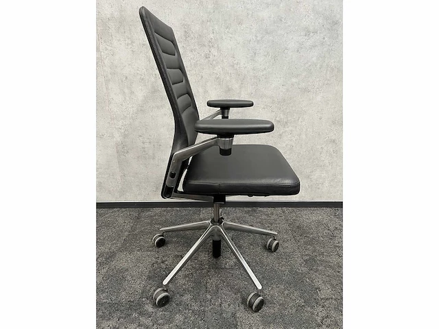 Vitra ac 5 work - design bureaustoel - leder - afbeelding 13 van  14
