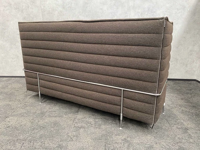 Vitra alcove highback - 3-zits design sofa - coffee - afbeelding 2 van  12