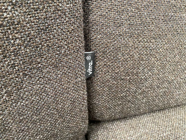 Vitra alcove highback - 3-zits design sofa - coffee - afbeelding 6 van  12
