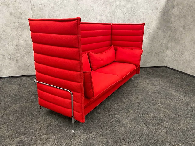Vitra alcove highback - 3-zits design sofa - afbeelding 6 van  10