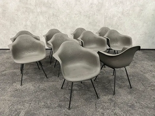 Vitra dax eames - refurbished stoel (10x) - afbeelding 8 van  16