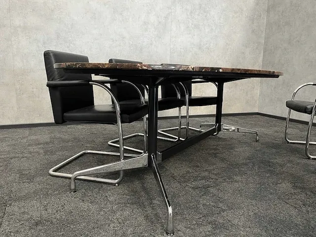 Vitra/ emperador - 6 persoons design set - marmer - afbeelding 7 van  30