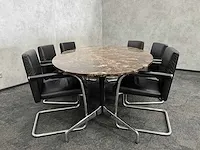 Vitra/ emperador - 6 persoons design set - marmer - afbeelding 27 van  30