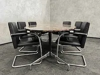 Vitra/ emperador - 6 persoons design set - marmer - afbeelding 28 van  30
