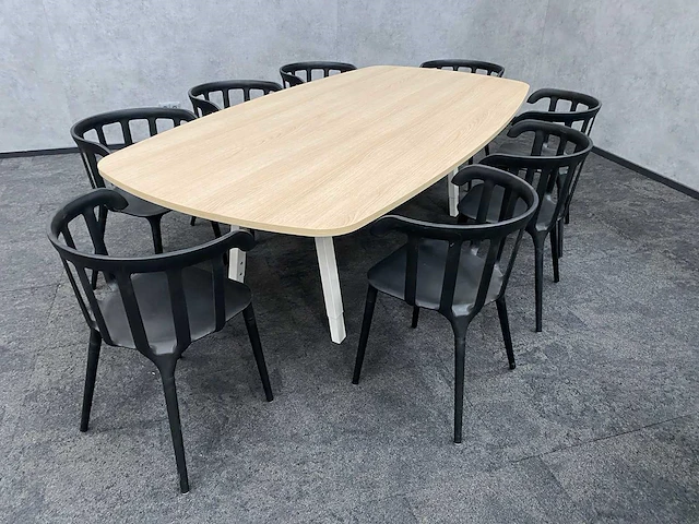 Vitra joyn - 8 persoons design conferentieset 240x120 - afbeelding 12 van  15