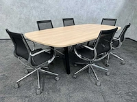 Vitra joyn/ asis - 6p design conferentie set 240x120 - afbeelding 3 van  24