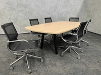 Vitra joyn/ asis - 6p design conferentie set 240x120 - afbeelding 4 van  24