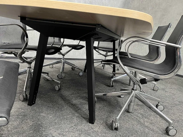 Vitra joyn/ asis - 6p design conferentie set 240x120 - afbeelding 5 van  24