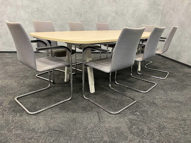 Vitra joyn/ brunner - 8p design conferentie set 240x120 - afbeelding 19 van  19