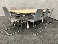 Vitra joyn/ brunner - 8p design conferentie set 240x120 - afbeelding 19 van  19