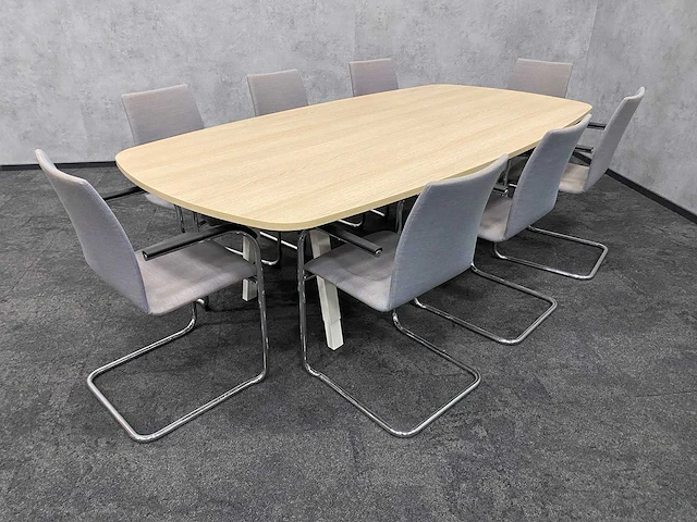 Vitra joyn/ brunner - 8p design conferentie set 240x120 - afbeelding 1 van  19