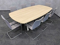 Vitra joyn/ brunner - 8p design conferentie set 240x120 - afbeelding 2 van  19