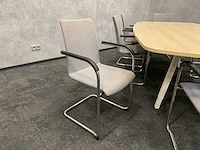 Vitra joyn/ brunner - 8p design conferentie set 240x120 - afbeelding 6 van  19