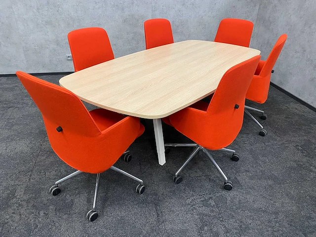 Vitra joyn/ donati - 6p design conferentie set 240x120 - afbeelding 10 van  29