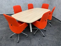 Vitra joyn/ donati - 6p design conferentie set 240x120 - afbeelding 10 van  29