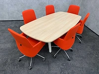 Vitra joyn/ donati - 6p design conferentie set 240x120 - afbeelding 11 van  29