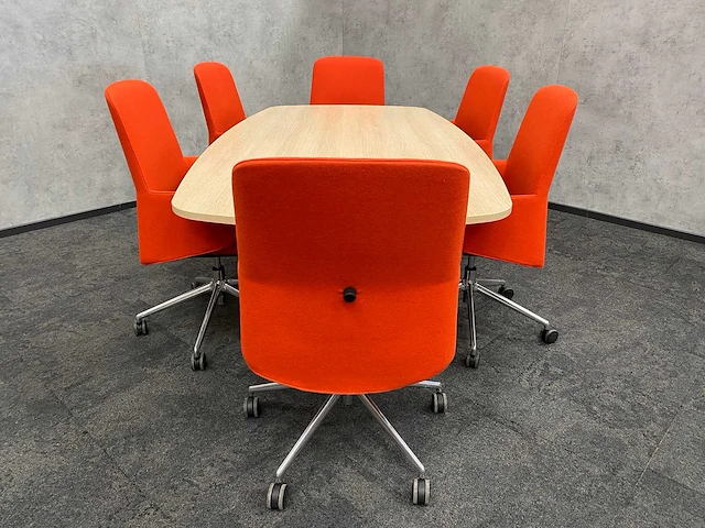 Vitra joyn/ donati - 6p design conferentie set 240x120 - afbeelding 12 van  29