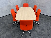 Vitra joyn/ donati - 6p design conferentie set 240x120 - afbeelding 13 van  29
