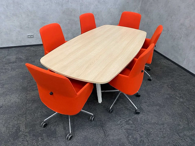 Vitra joyn/ donati - 6p design conferentie set 240x120 - afbeelding 14 van  29