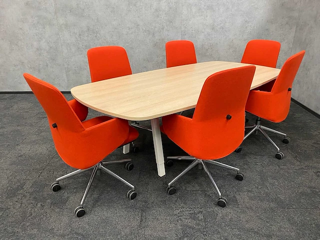 Vitra joyn/ donati - 6p design conferentie set 240x120 - afbeelding 15 van  29