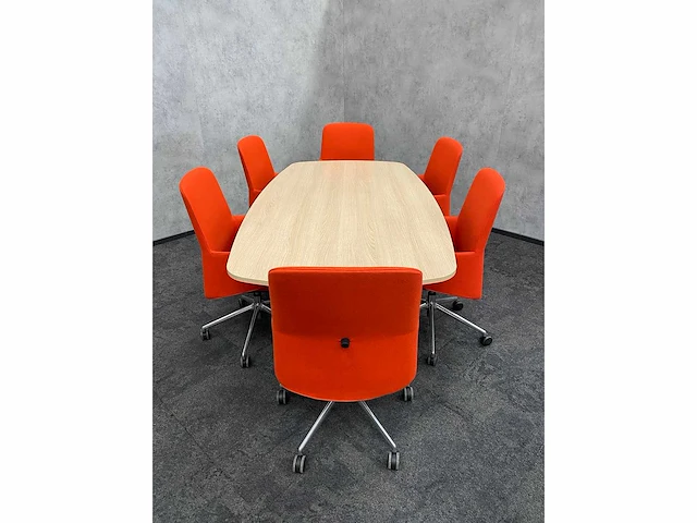 Vitra joyn/ donati - 6p design conferentie set 240x120 - afbeelding 2 van  29